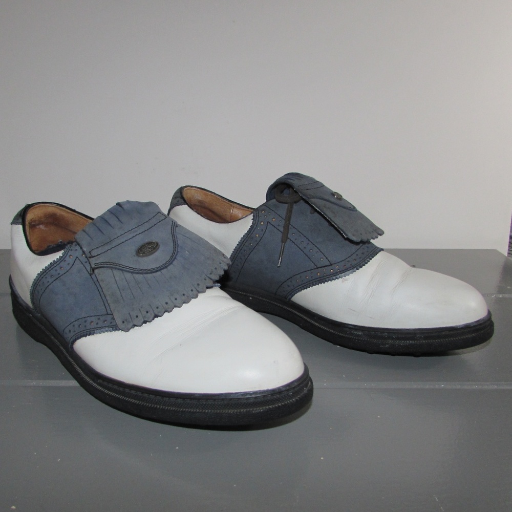 Nordstrom Womens Golf Shoes Blue and White 8.5 med